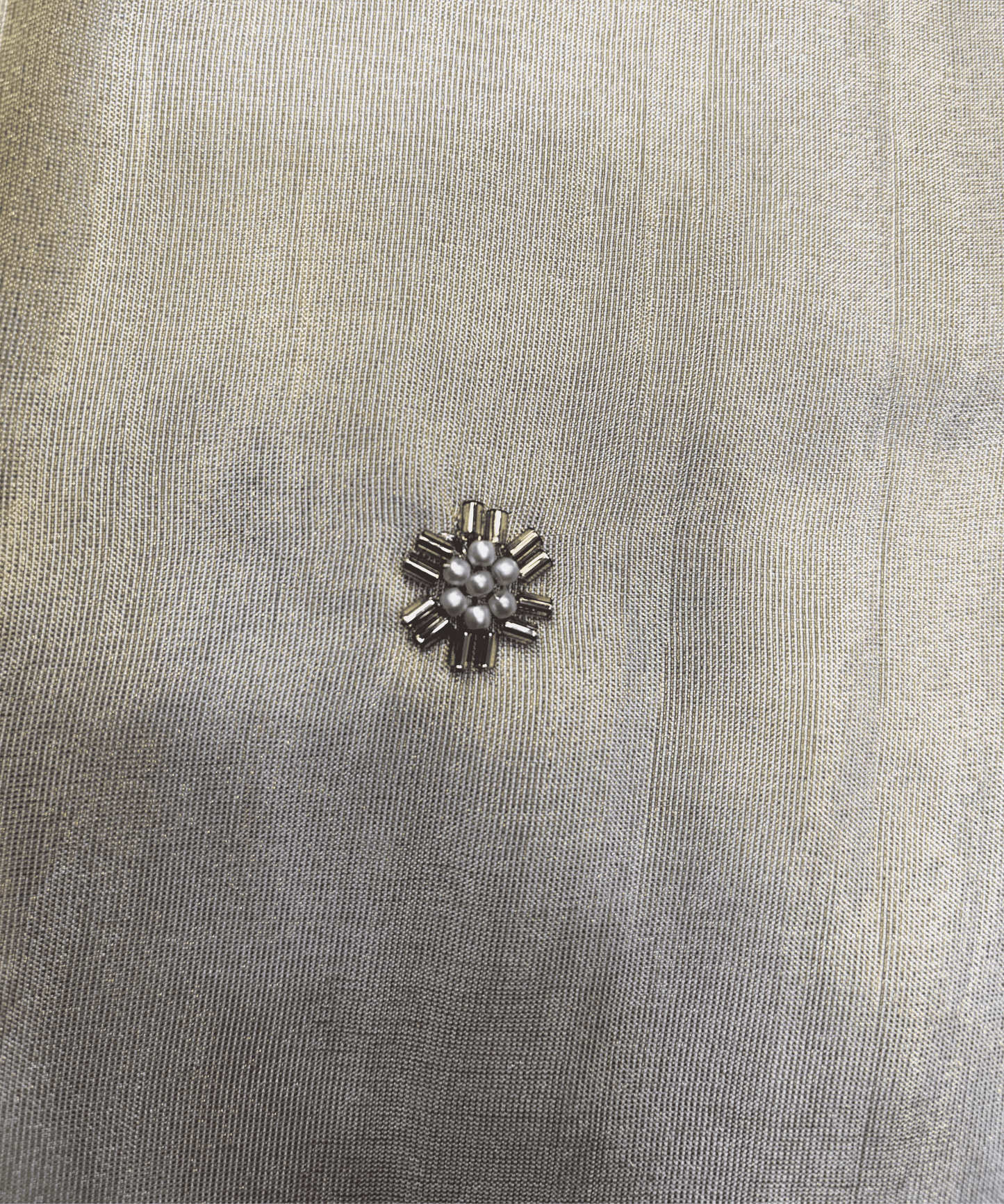 Cosmo Silk with Pearl & Cutdana Butta Embroidery