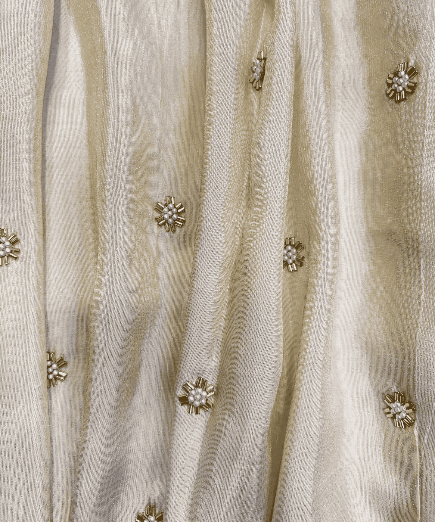 Cosmo Silk with Pearl & Cutdana Butta Embroidery