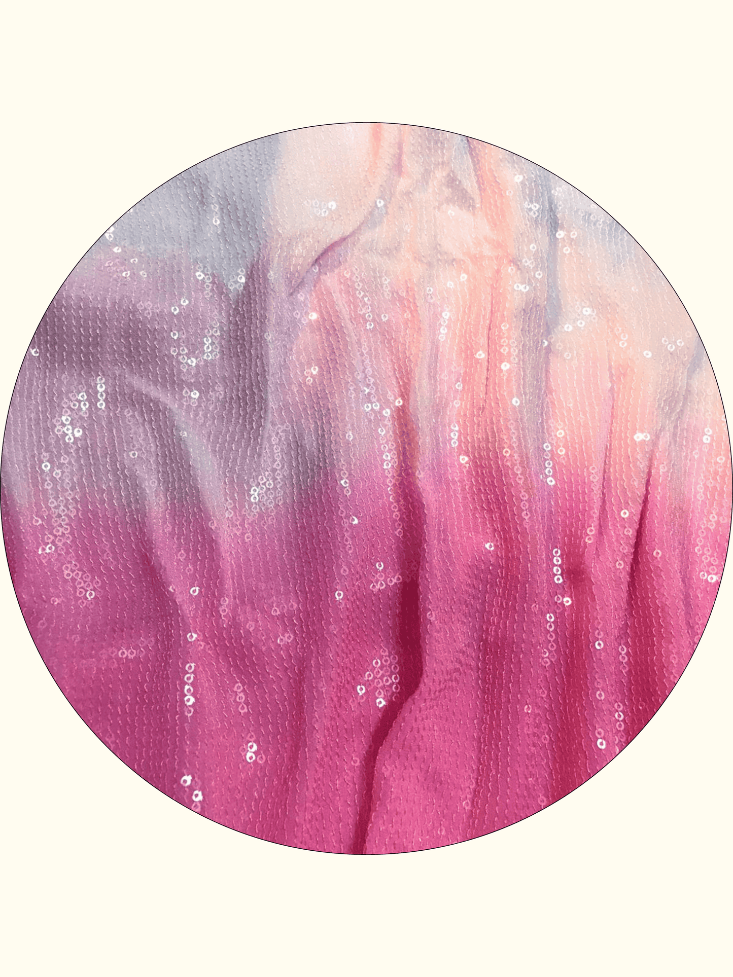 Shell Pink Ombre Mermaid Lehenga Set