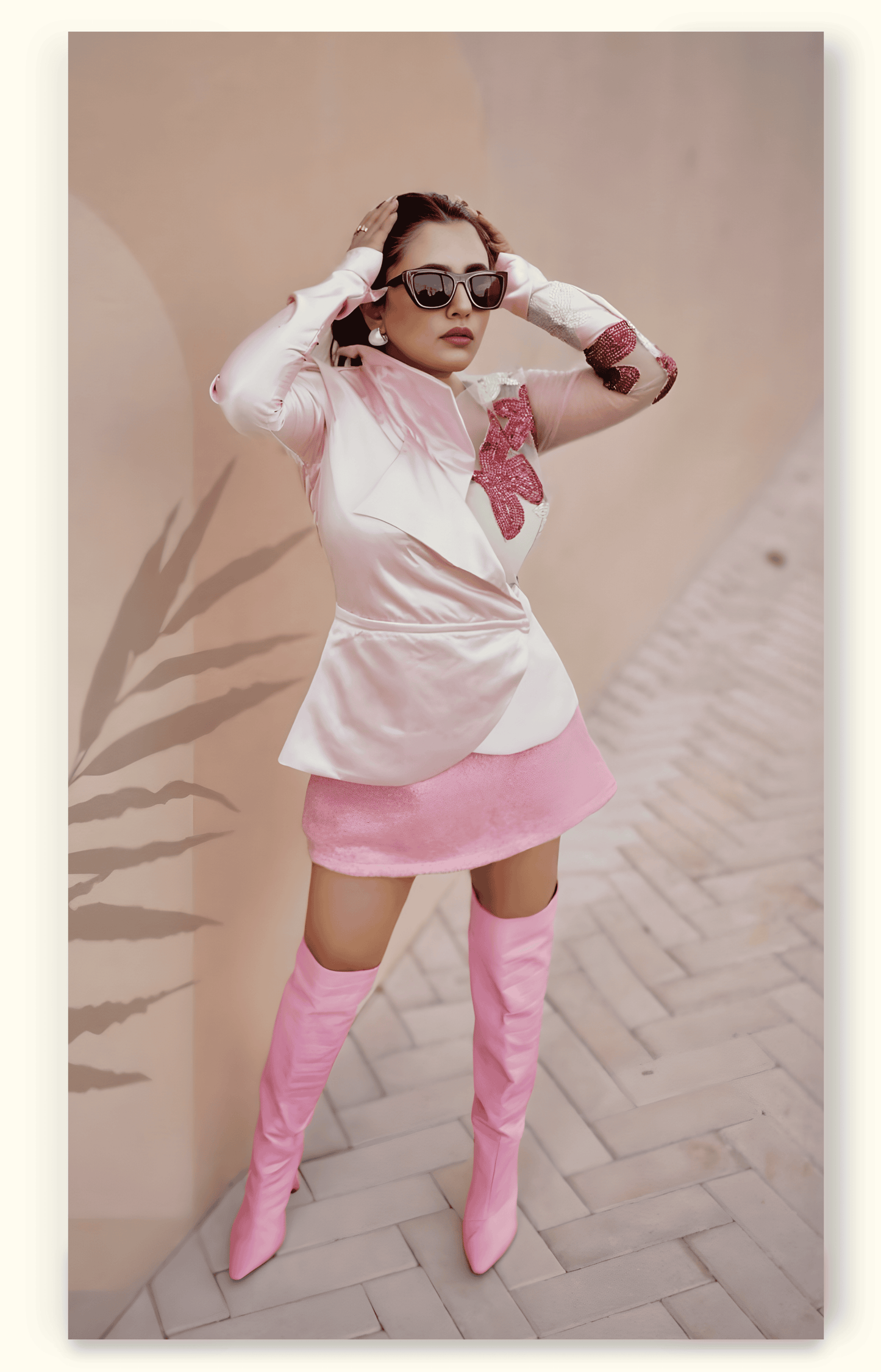 Pearl Reef Embellished Blazer